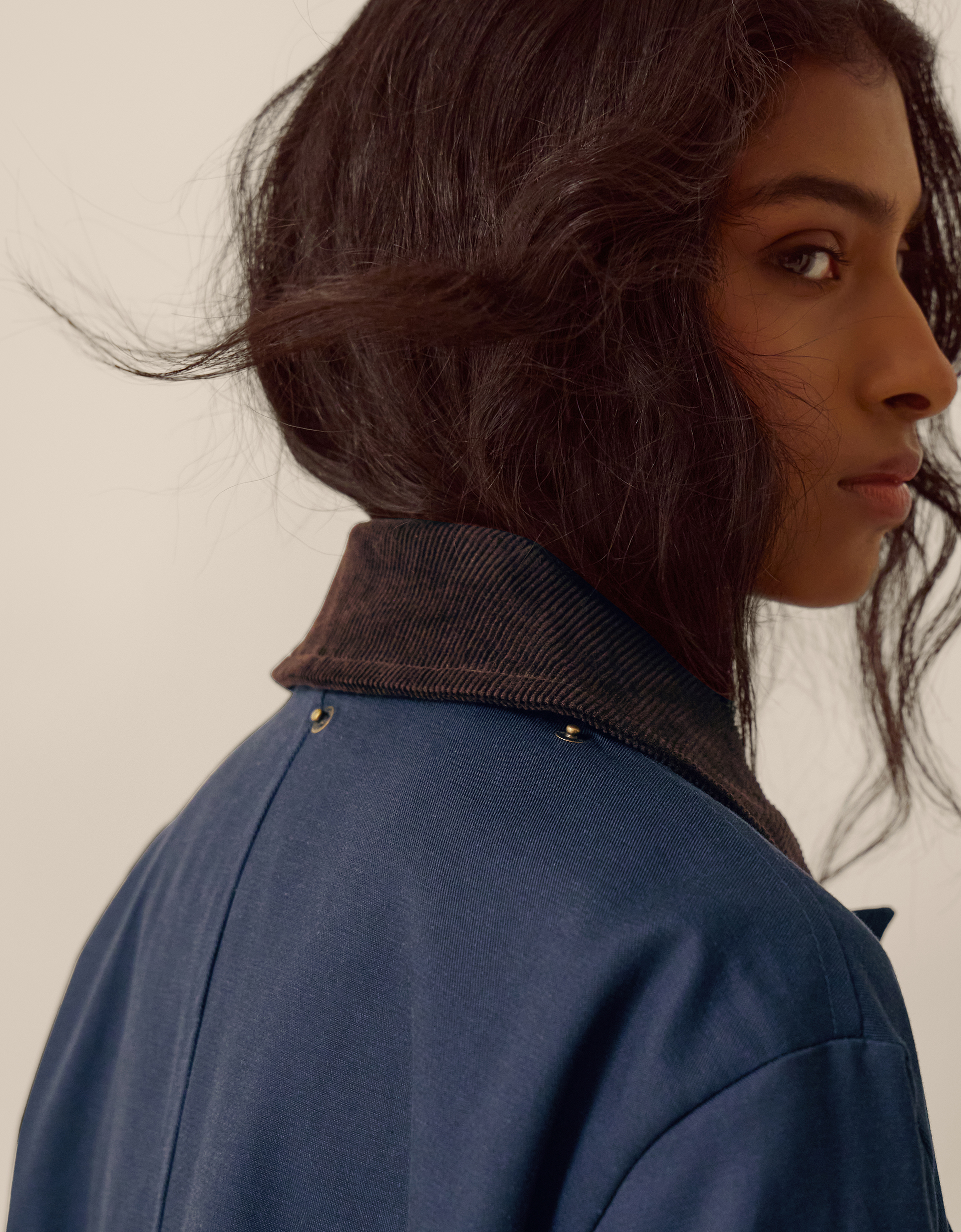 Monsoon Carly Cape Barn Jacket, view 2