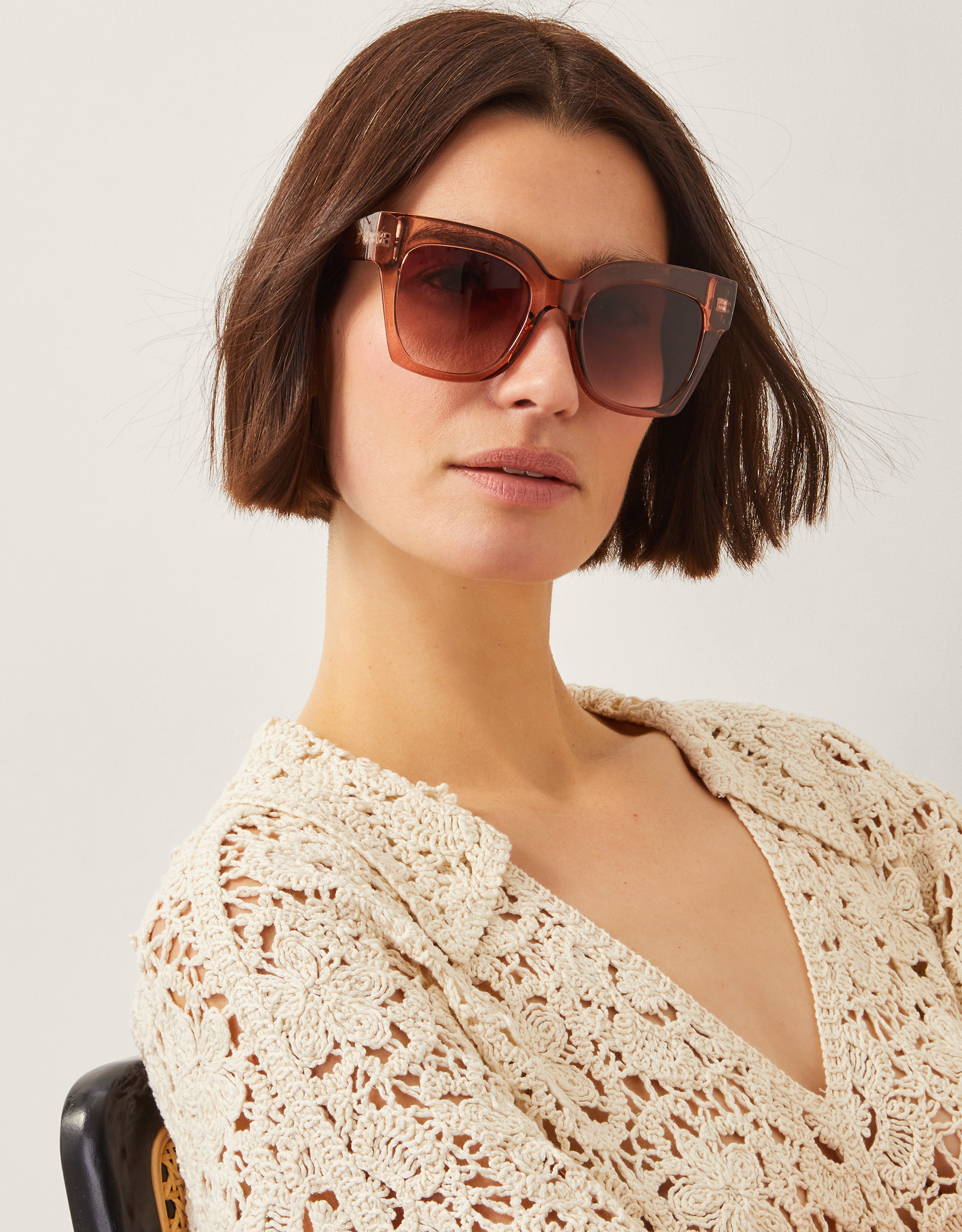 Monsoon Chunky Square Sunglasses