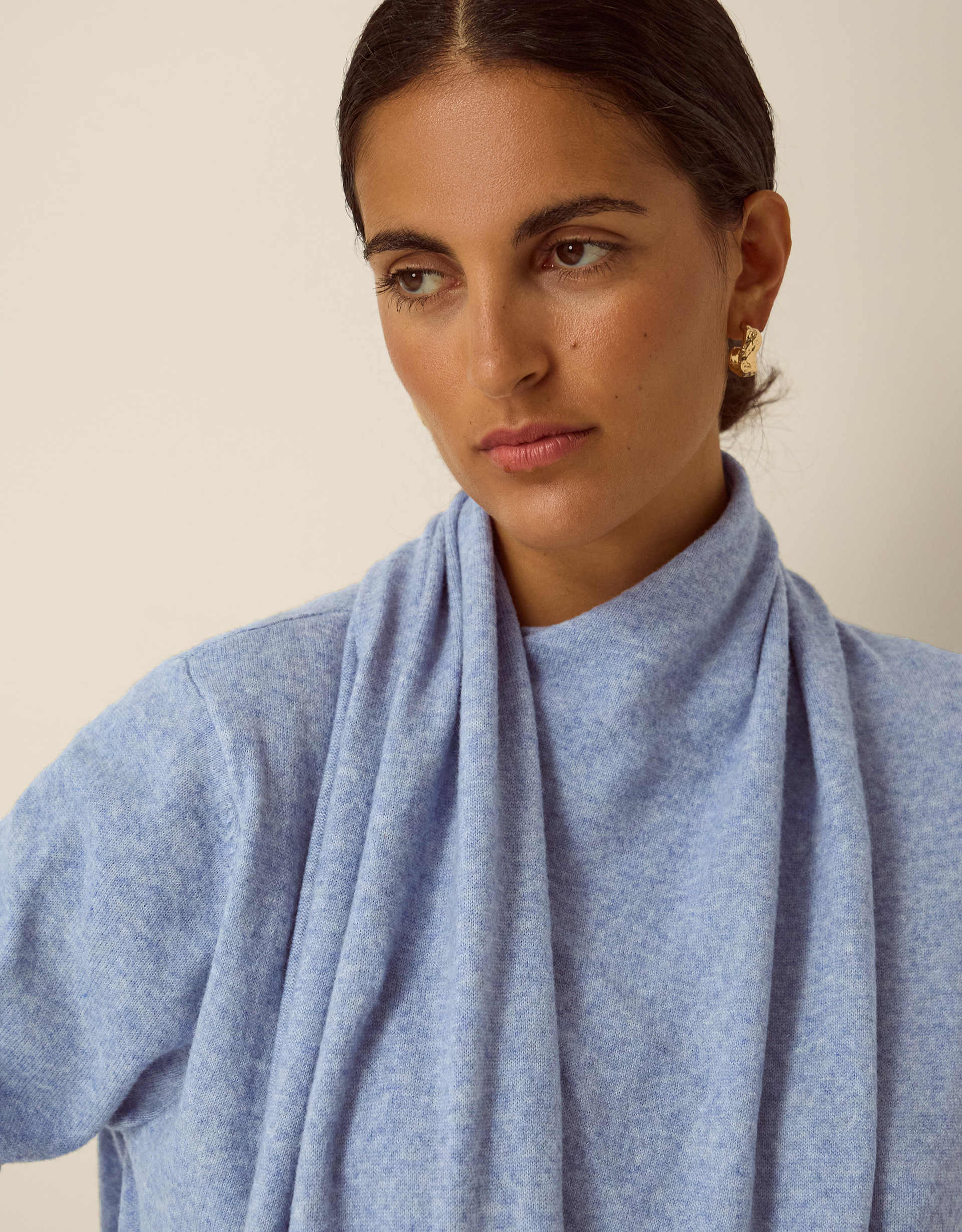 Monsoon Shaw Scarf Knit Jumper, view 2
