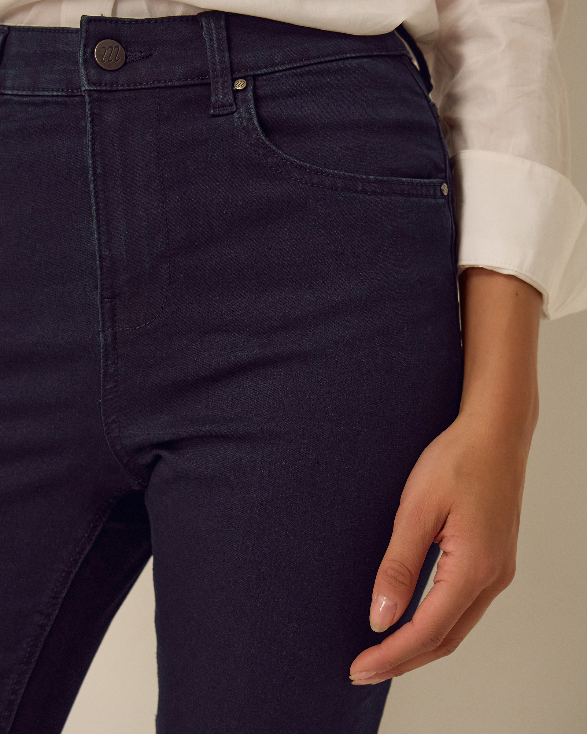 Monsoon Nadine Skinny Jeans in Blue, view 2