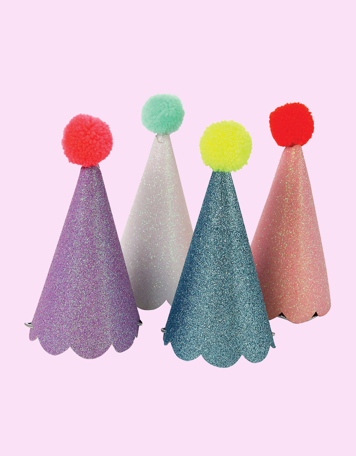 Meri Meri Glitter Pom-Pom Party Hat