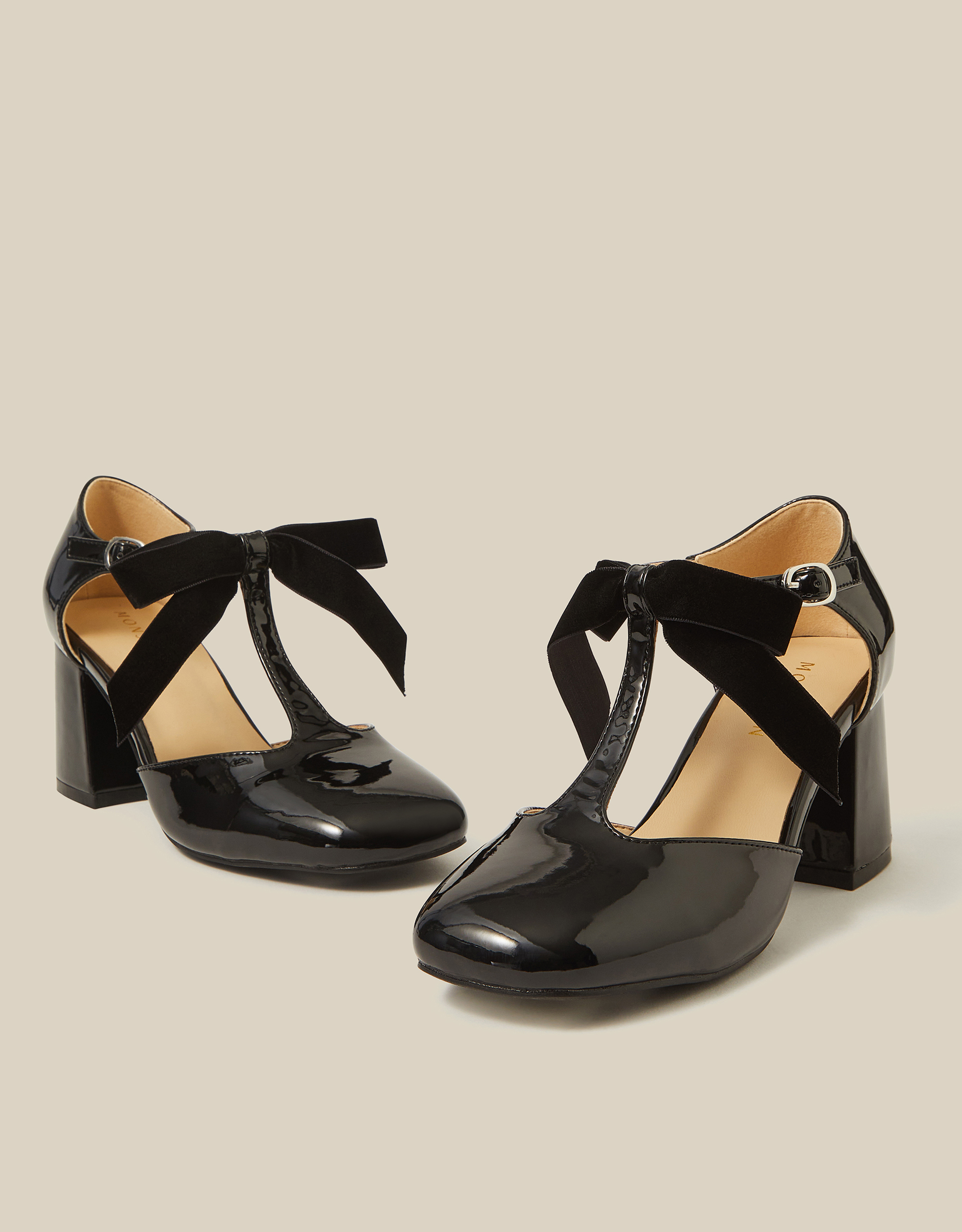 Monsoon Ashley Patent Mary Jane Heels