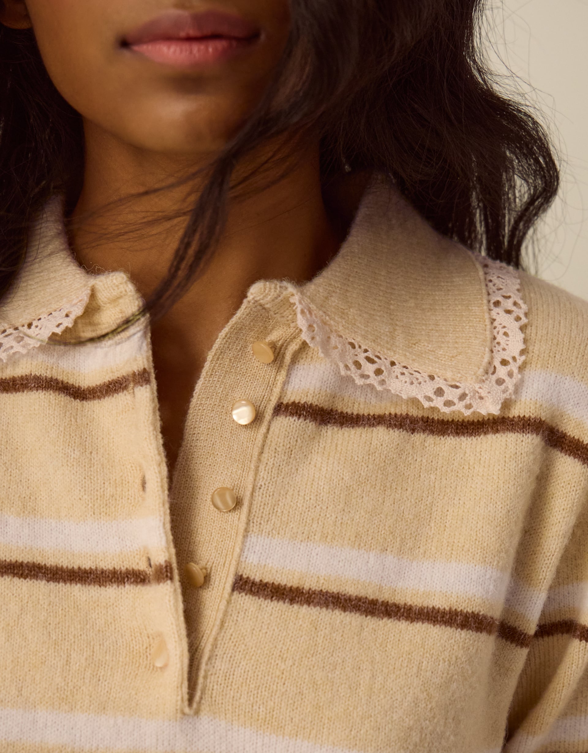 Monsoon Sutton Stripe Jumper, view 2