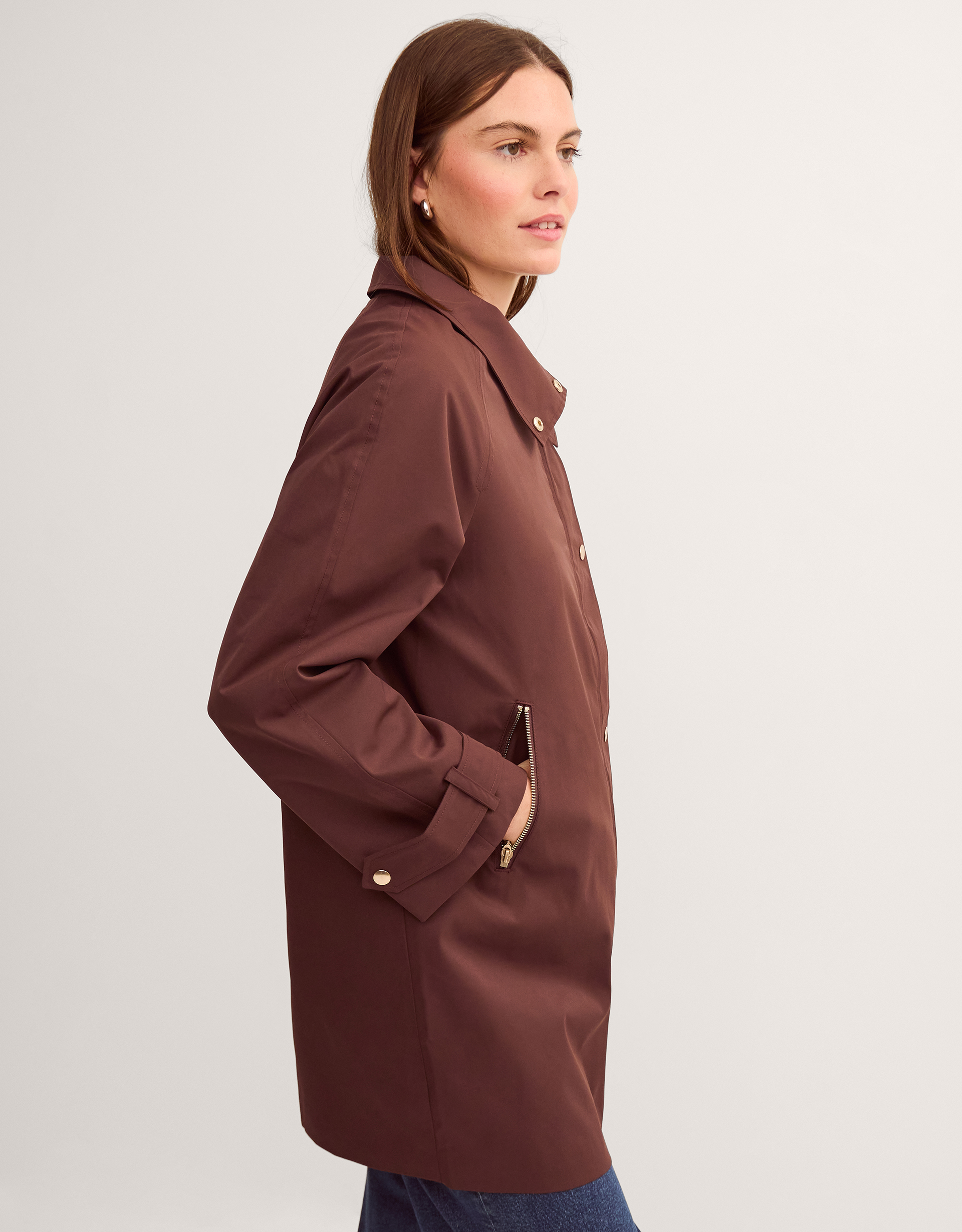 Monsoon Simone Waterproof Rain Jacket, view 4