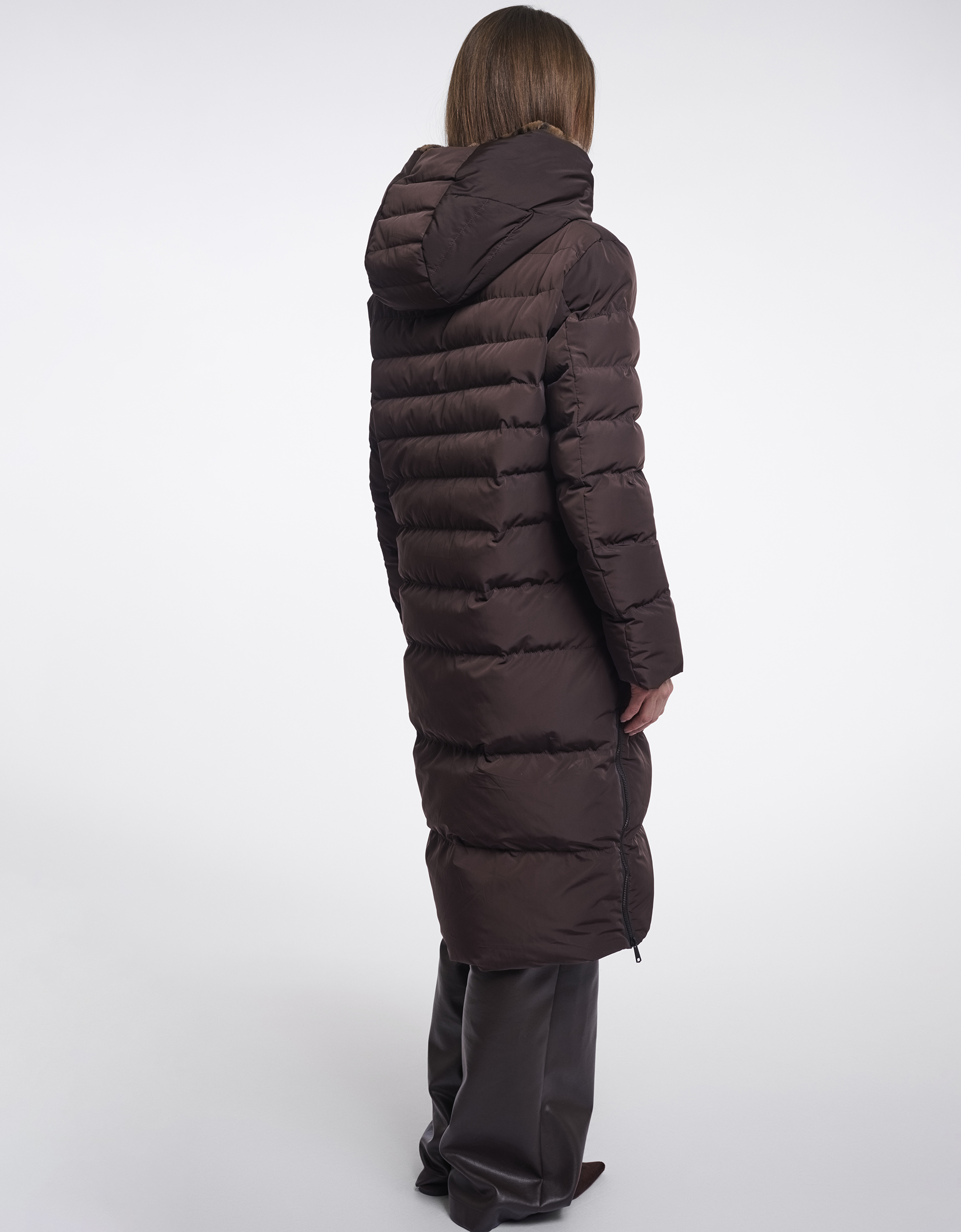 Monsoon Rino & Pelle Keila Long Padded Coat, view 4