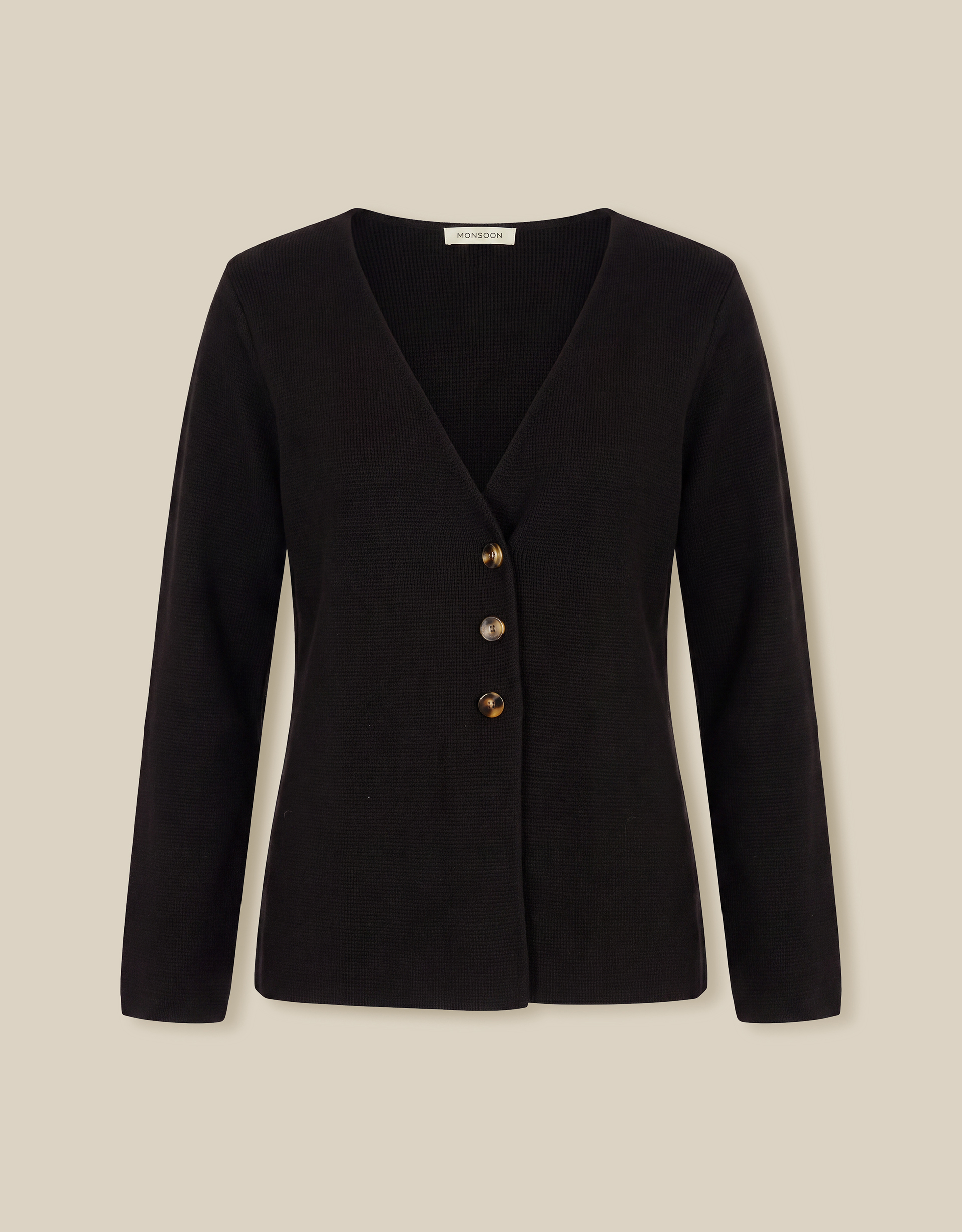 Monsoon Saf V-Neck Crossover Cardigan, view 6