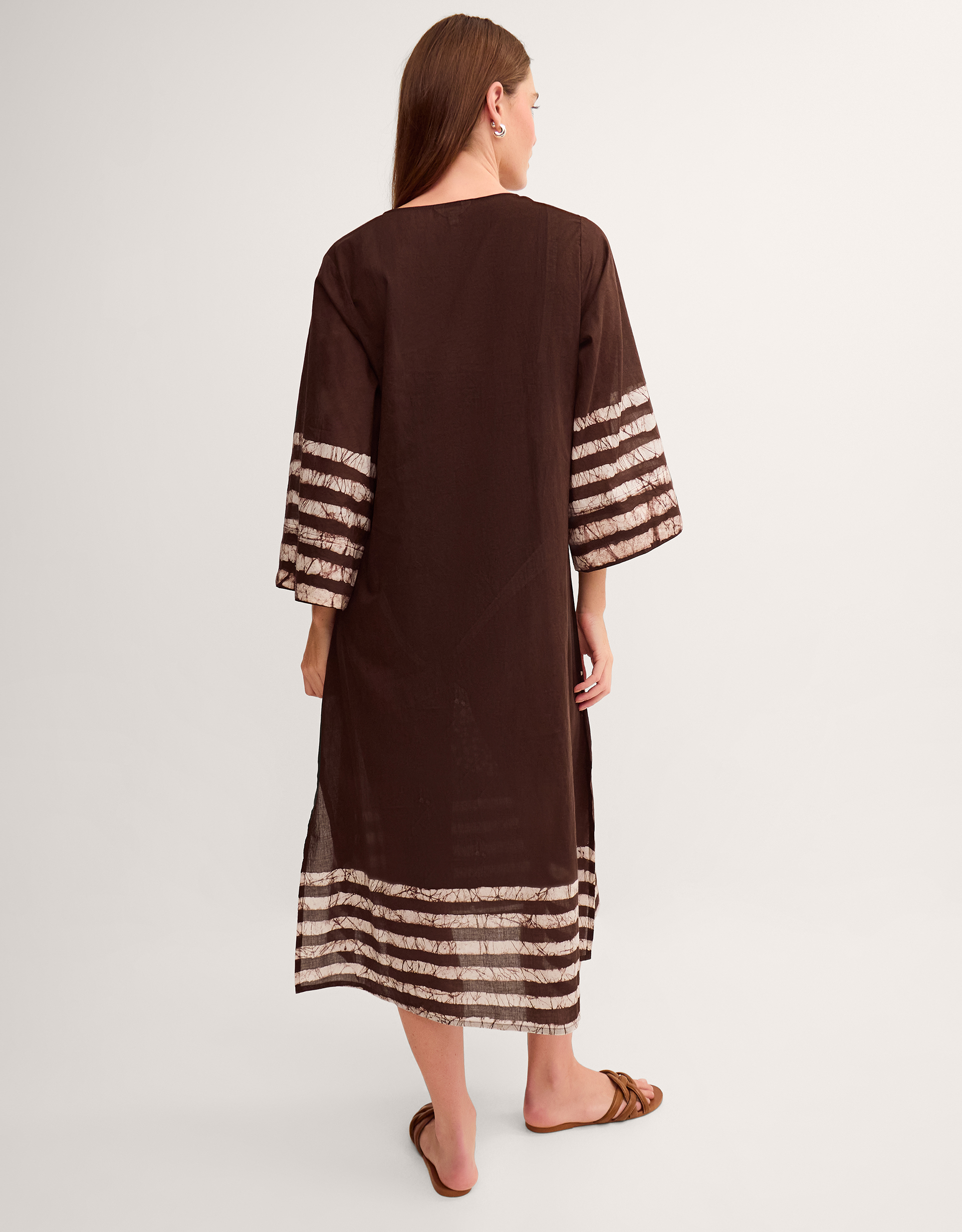 Monsoon Aurora Printed Midi Beach Dress, view 3