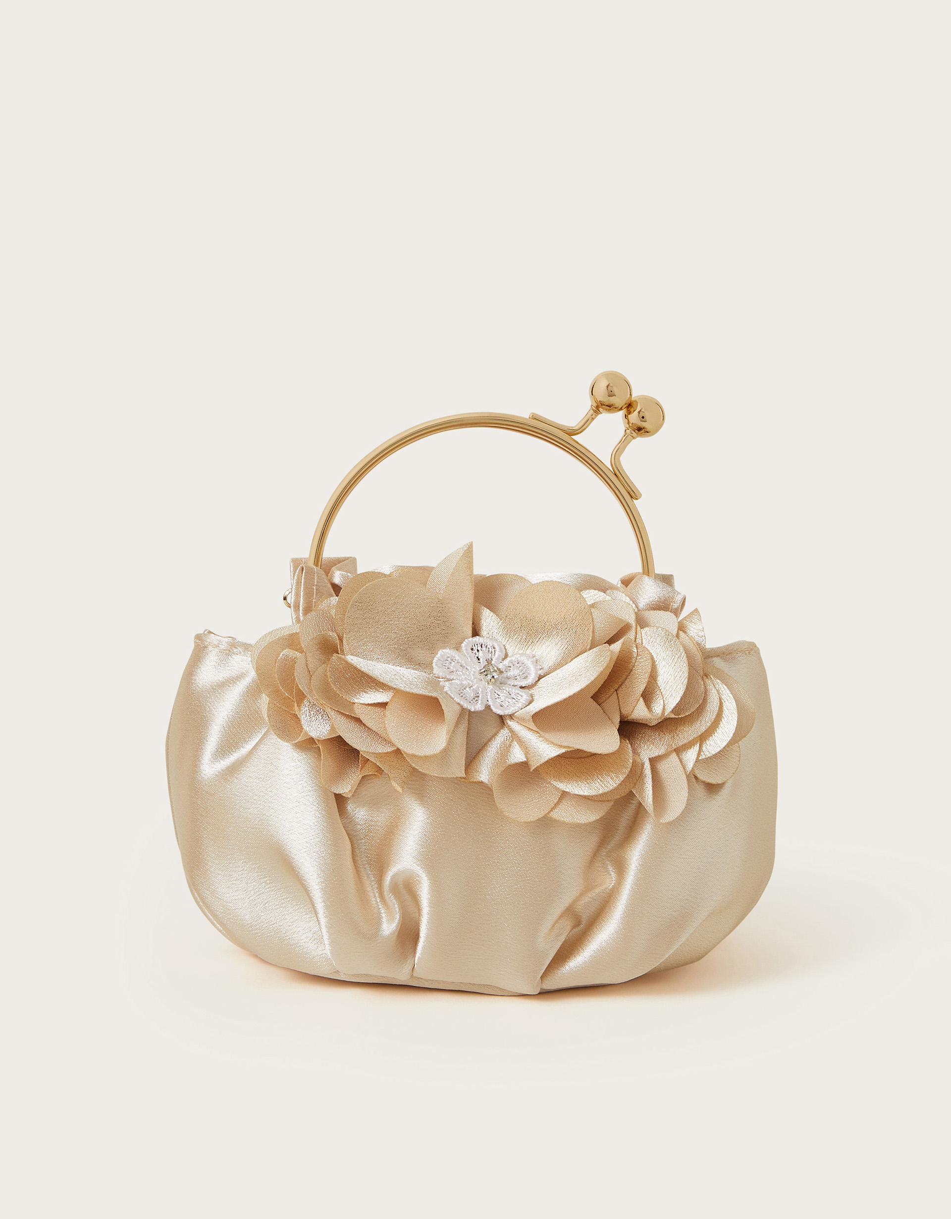 Shimmer Bow Frame Bag