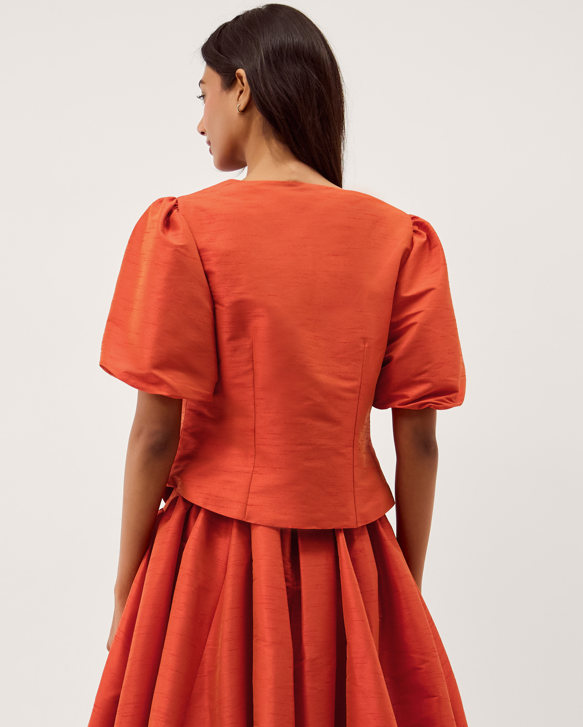 Monsoon Mila Puff Sleeve Bow Jacket, view 4