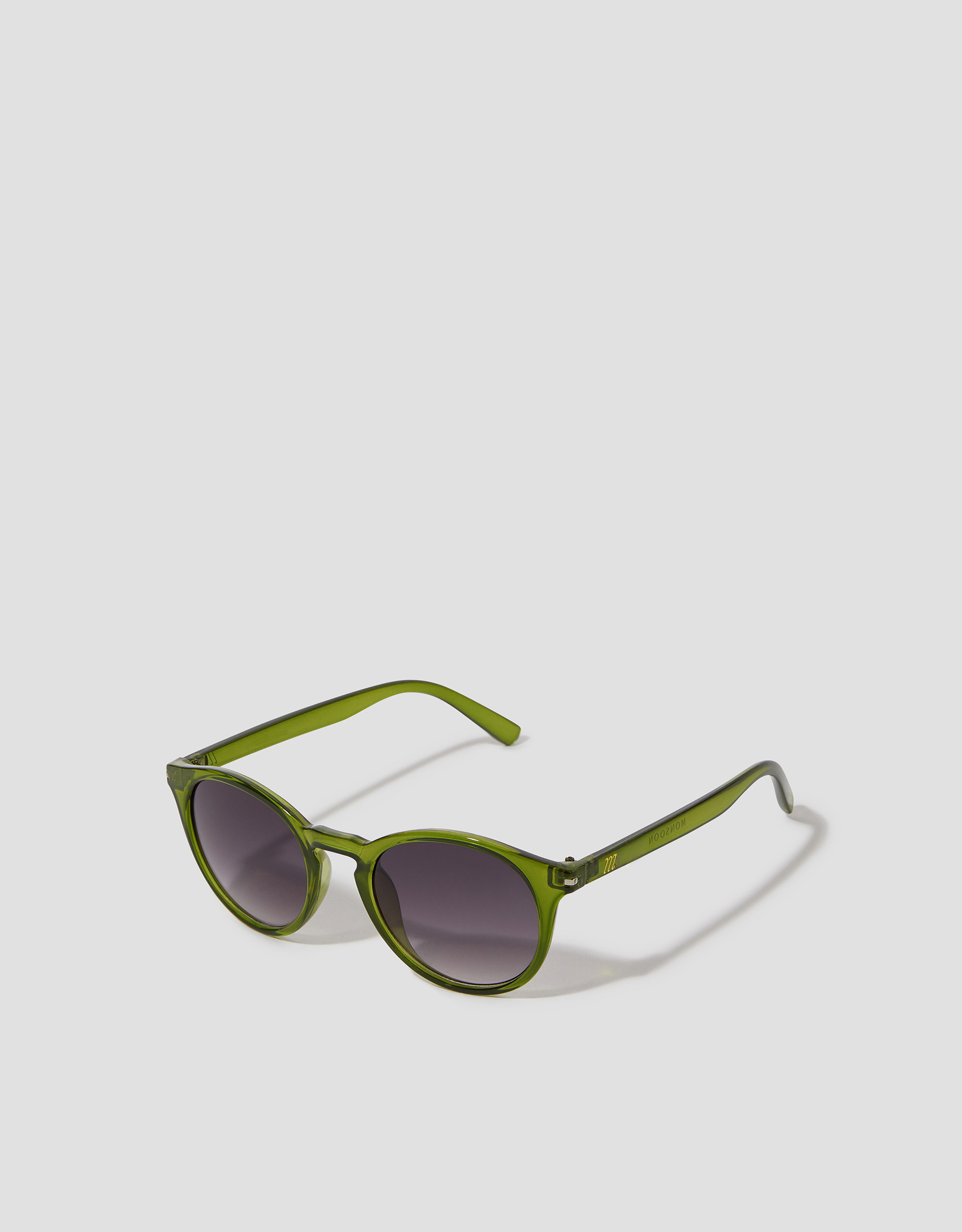 Monsoon Tinted Round Sunglasses, view 3