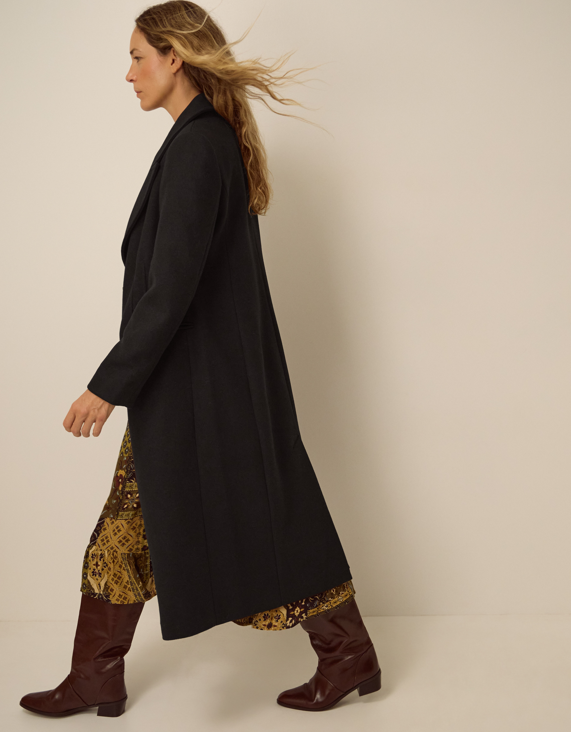 Monsoon Celia Wool Blend Coat, view 2
