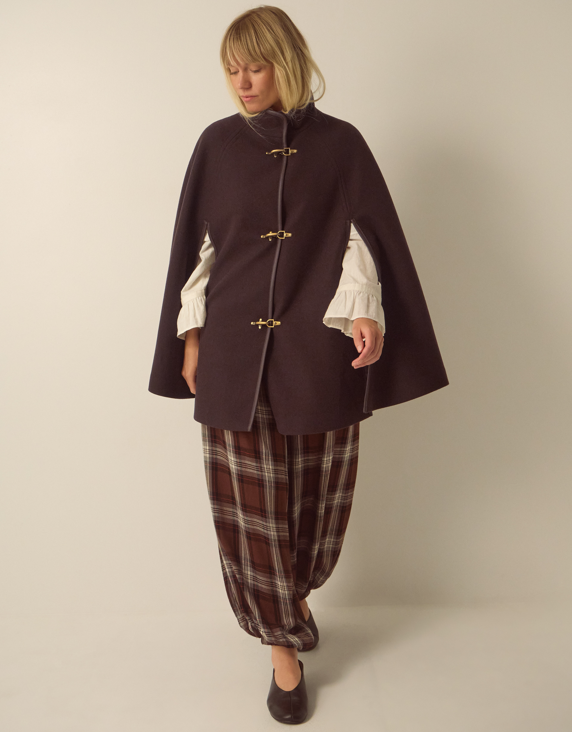 Monsoon Leia Cape Coat, view 2
